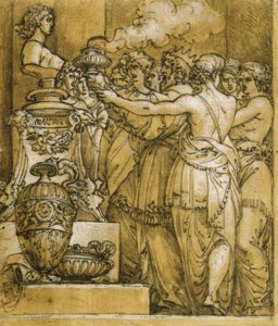 Solomon sacrificing to the idols