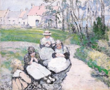 Les dentellières Bretonnes