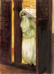 Veiled beauty