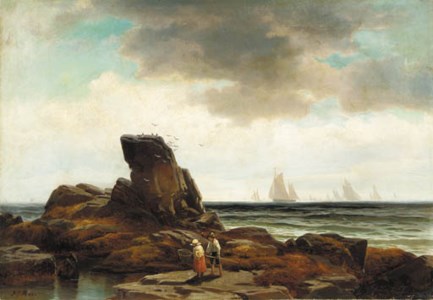 Crabbing Along the Shore