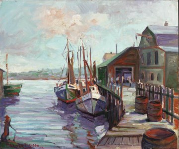 Docked Boats