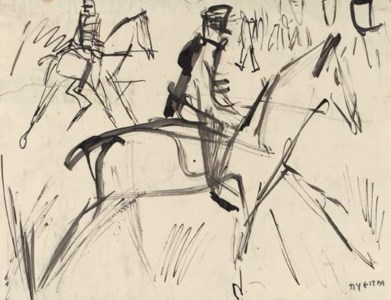 Horseback riders