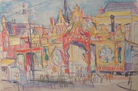 Kermis tentjes - Fairground booths