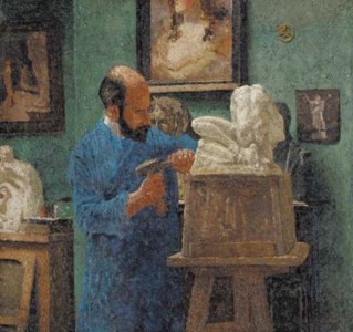 Interior; A Sculptor's Studio