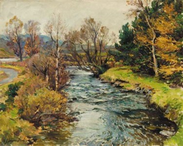 No.6 Octobers' Green and Gold, Alyth, Perthshire