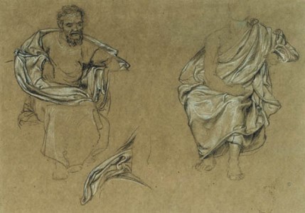 Three studies for the Grill Room of the South Kensington Museum
