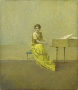 Thomas Wilmer Dewing, The Music Lesson