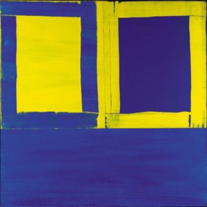 Square Blue, Yellow, Yellow, Blue
