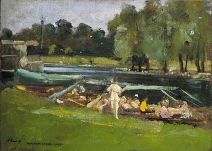 Boating at Remenham