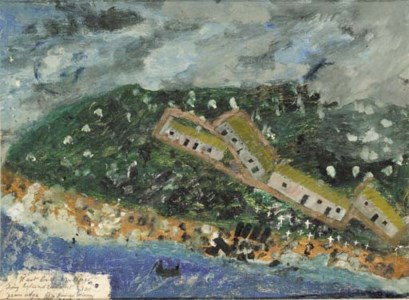 West End Village, Tory Island about 300 years ago