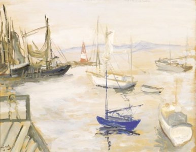 Boats in the harbor
