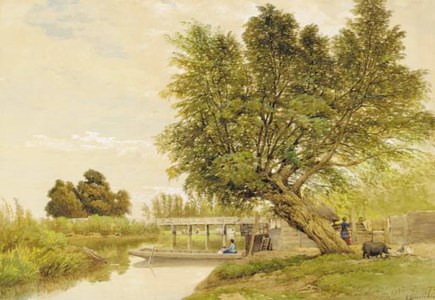 By the Thames at Cookham, Berkshire