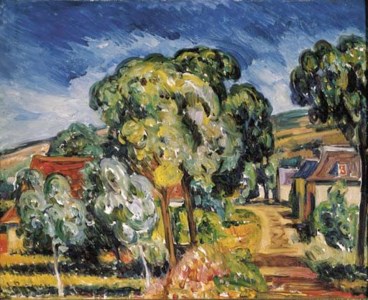 Village with Trees