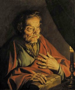 Saint Matthew by candlelight