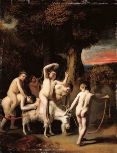 An infant bacchanal