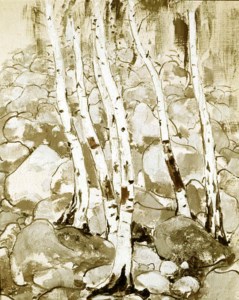 Wu Guanzhong, Untitled