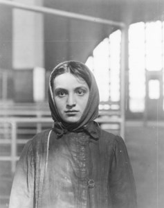 Jewish Maiden, Ellis Island