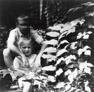 Untitled (Two children on a stoop)