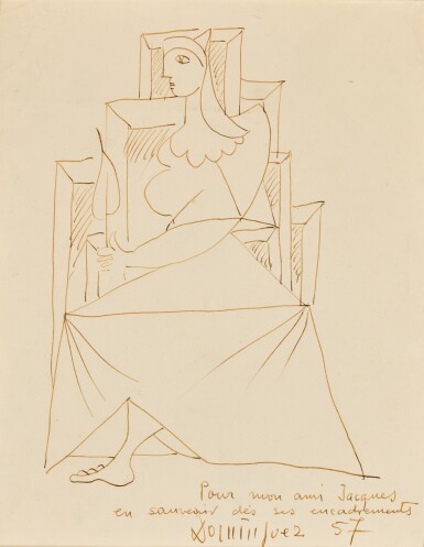 Femme assise