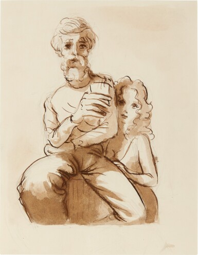 Study for "Entertaining Mr. Acker Bilk"