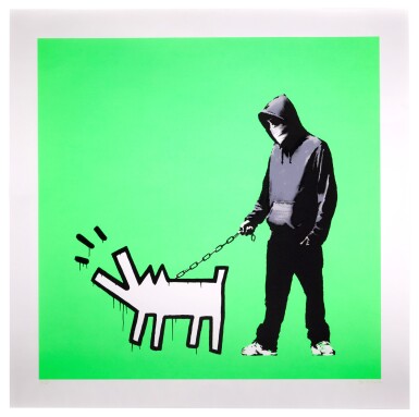 Banksy & Eine, Choose Your Weapon (Fluoro Green)