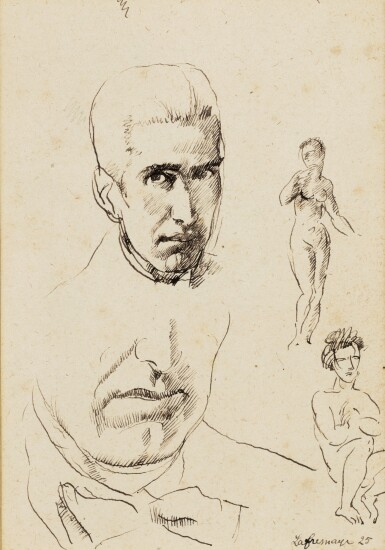 Etudes pour l'autoportrait