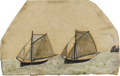 Two Sailing Boats and a Lugger
