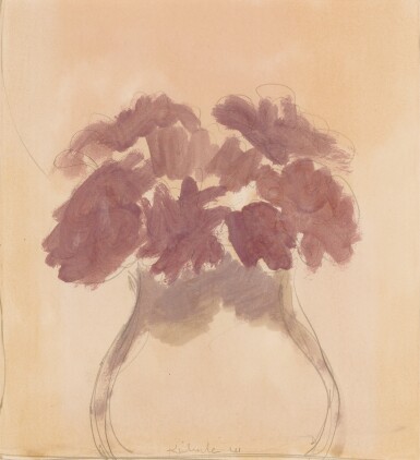 Flowers in a White Vase