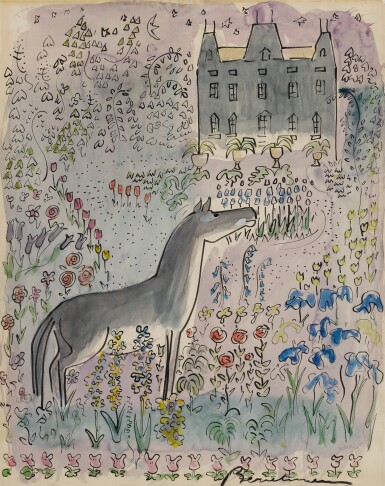 Sketch for 'Madeline in London' (The One Forgotten)