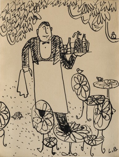Waiter with Cocktails