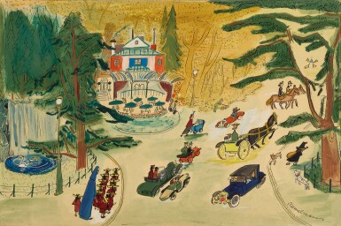 Illustration for 'Madeline and the Bad Hat' ("Pepito carried a bulging sack")