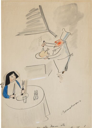 Illustration for 'Madeline and the Bad Hat' ("He ate them roasted, grilled, and frito!")