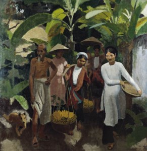 Le retour du Marche (the return from the market)