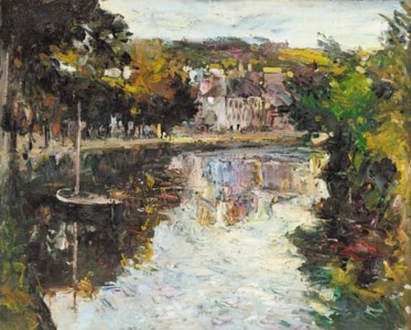 On the river, Quimperlé, Brittany