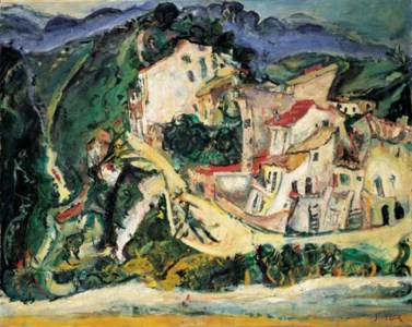 Chaim Soutine, Le grand paysage de Cagnes