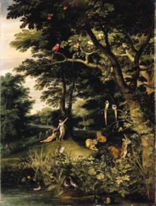 Adam and Eve in the Garden of Eden