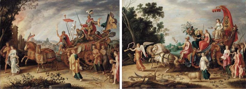 The Triumph of War; and The Triumph of Peace