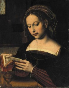 Saint Mary Magdalen reading