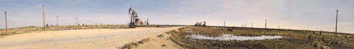 In the High Island Oil Field; Afternoon, Late March