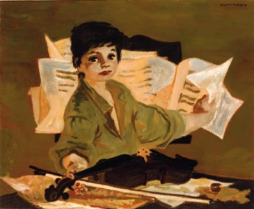 Le jeune violoniste