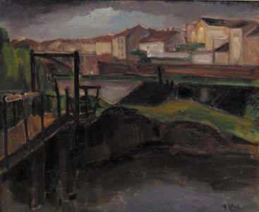 The outskirts of a French town