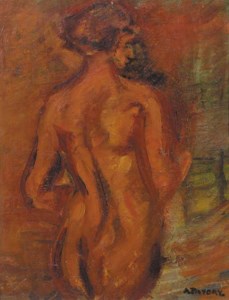 A standing nude