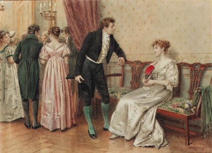 'May I have the pleasure ?'