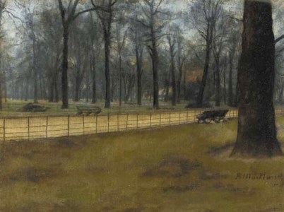 The Long Walk, Kensington Gardens, near Witby Hill Gate
