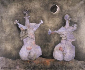Rufino Tamayo, Dos amantes contemplando la luna