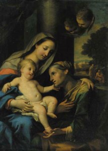 The Virgin and Child with Saint Anne