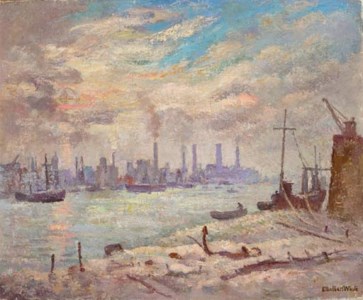 The Thames at Wapping