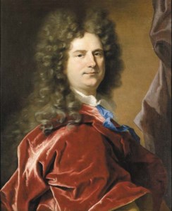 Portrait of gentleman, half-length, in a red mantle