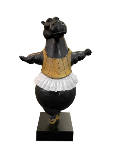 Hippo Tightrope Walker, Maquette