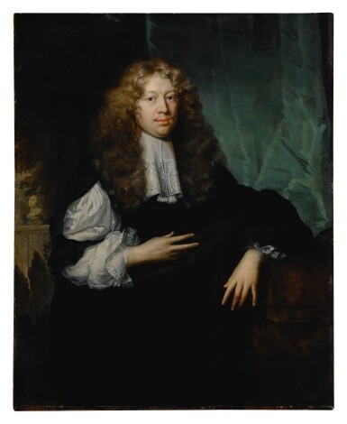 Portrait of a gentleman, three-quarter length